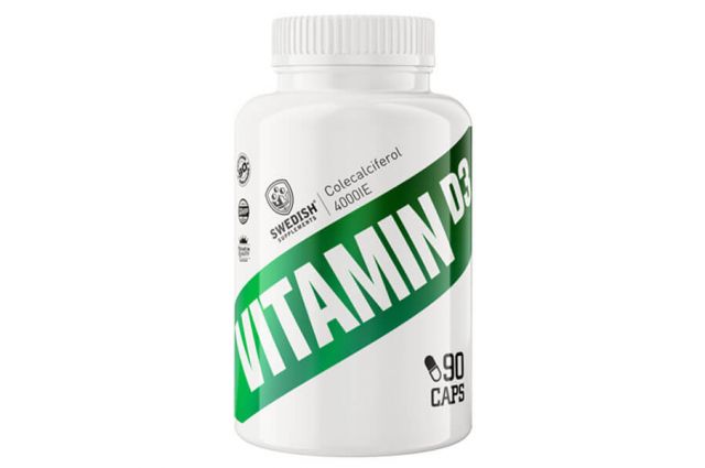 Swedish Supplements Vitamin D3 4000 IU