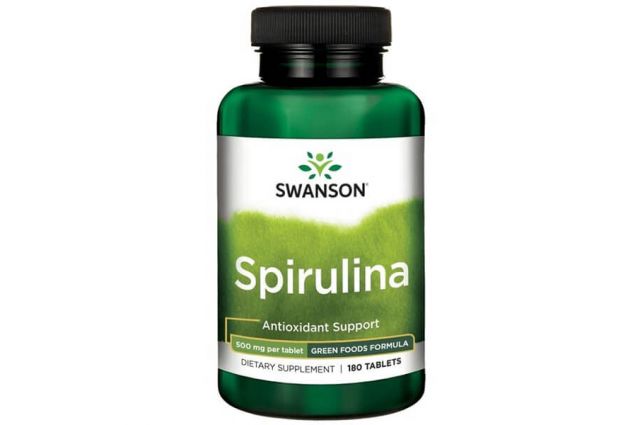 Swanson Spirulina 500mg