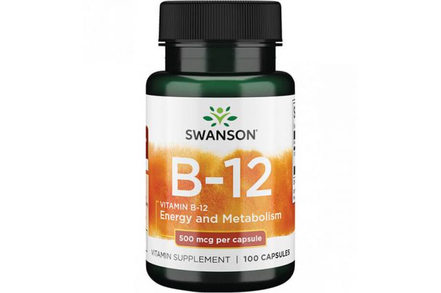 Swanson Vitamin B12 500mcg