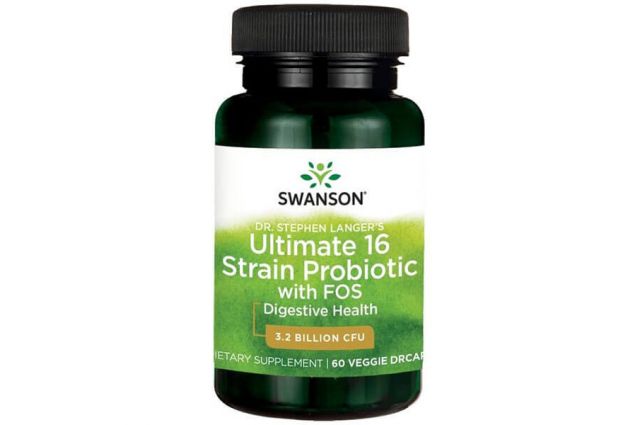 Swanson Ultimate 16 Strain Probiotic with FOS