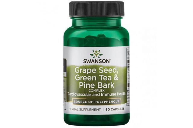 Swanson Grape Seed, Green Tea & Pine Bark Complex 