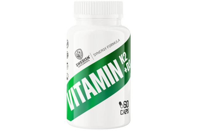 Swedish Supplements Vitamin K2+D3