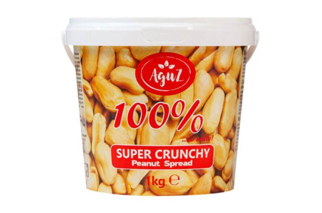 Aguz Peanut Spread 1000g Crunchy