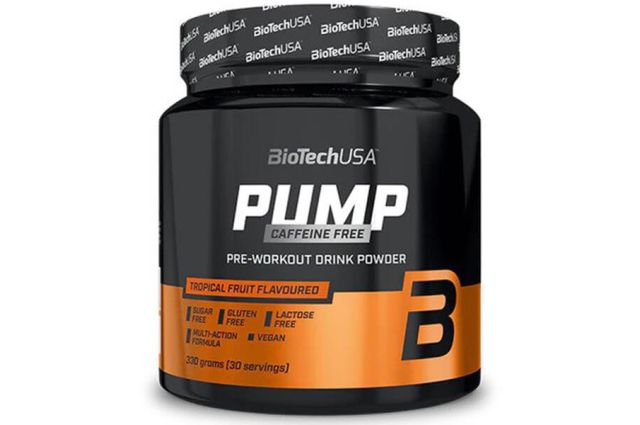 Pump Caffeine free 330g Tropical Fruit