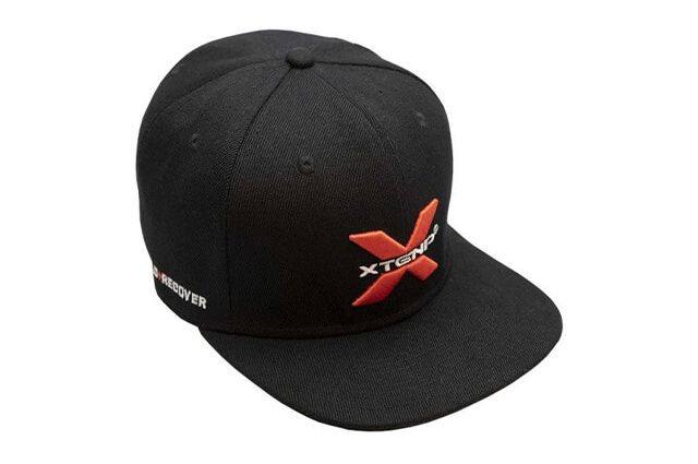 Xtend Cap Black Red Logo