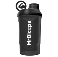 MrBiceps Black Smoked Shaker