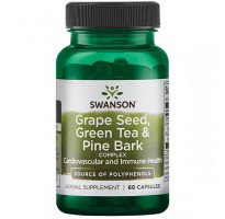 Swanson Grape Seed, Green Tea & Pine Bark Complex 