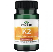 Natural Vitamin K-2 100mcg 30kap