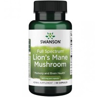 Full Spectrum Lion`s Mane Mushroom 500mg 60cap