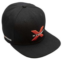 Xtend Cap Black Red Logo