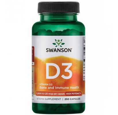 Swanson VITAMINAS D3 1000TV