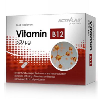 ActivLab Vitamin B12 500 mcg