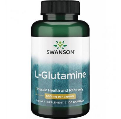 Swanson L-Glutamine 500mg