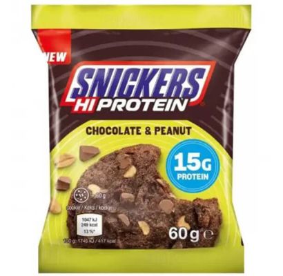 Snickers High Protein Cookie 60g Chocolate & Peanut