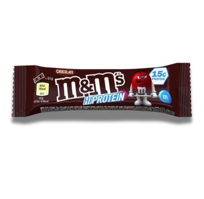 M&Ms HI Protein bar 51g Chocolate