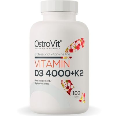 OstroVit Vitamin D3 4000 IU + K2