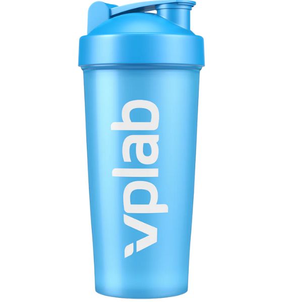 Shaker with blender ball 700ml Cyan