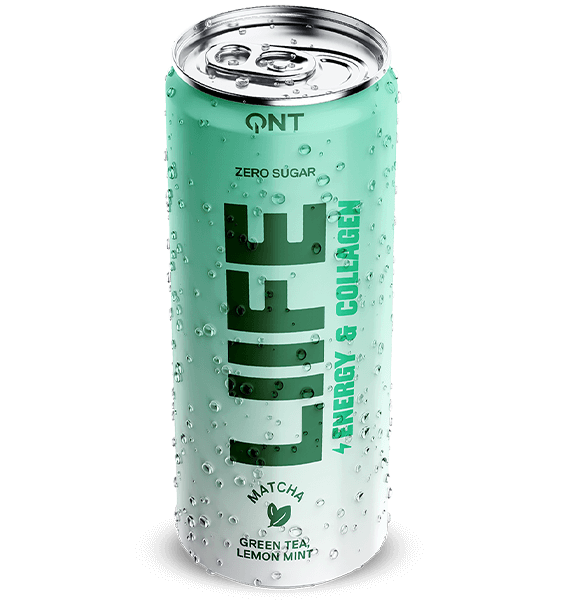 Liife Energy & Collagen 250ml Green Tea, Lemon Mint
