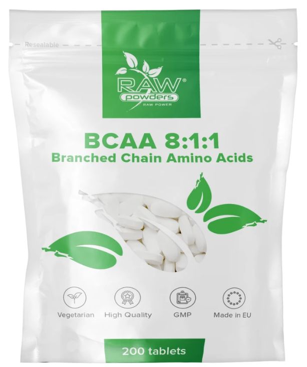 Raw Powders BCAA 8:1:1