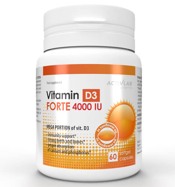 ActivLab Vitamin D3 FORTE 4000 IU