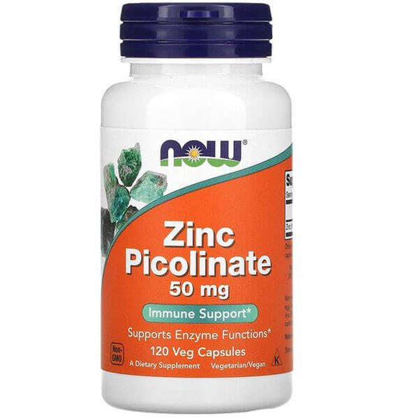 NOW Zinc Picolinate 50mg