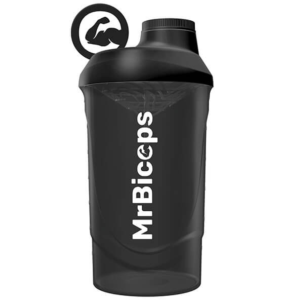 MrBiceps Black Smoked Shaker