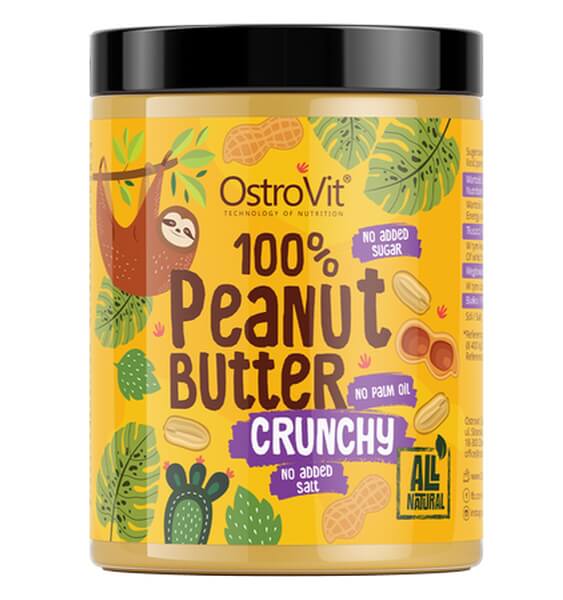 OSTROVIT PEANUT BUTTER 100% 1000G