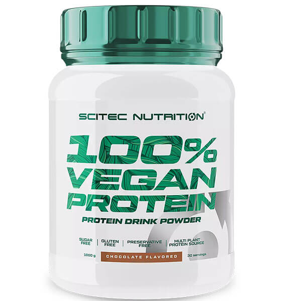 100% Vegan Protein 1000g Chocolate