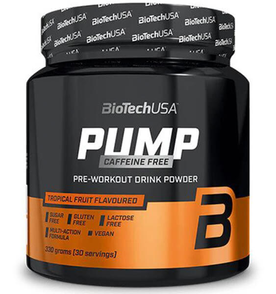 Pump Caffeine free 330g Tropical Fruit