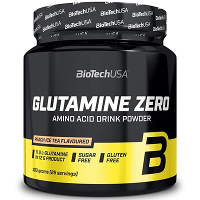 Glutamine Zero 300g Peach Ice Tea